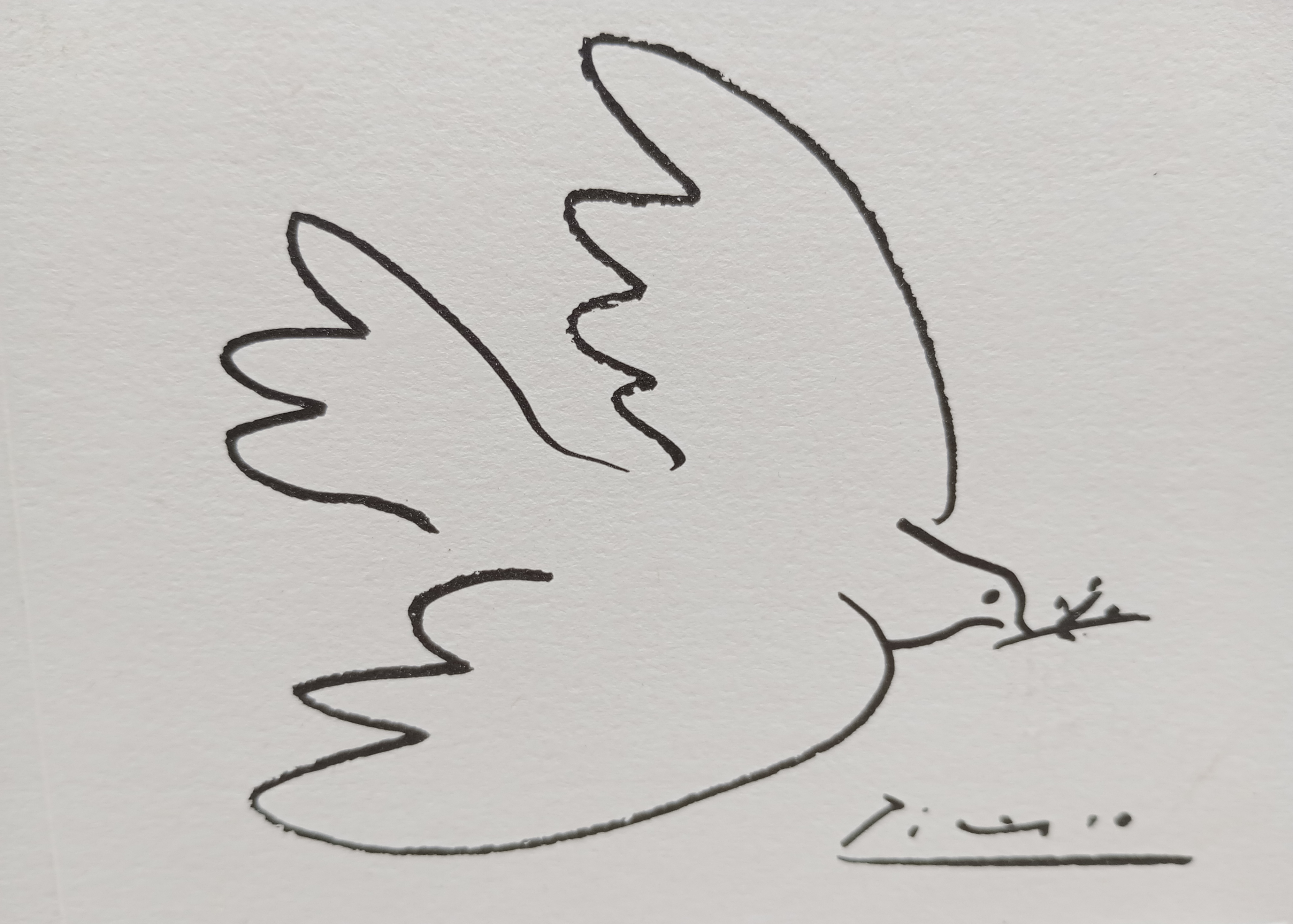 "Dove of Peace" by Pablo Picasso