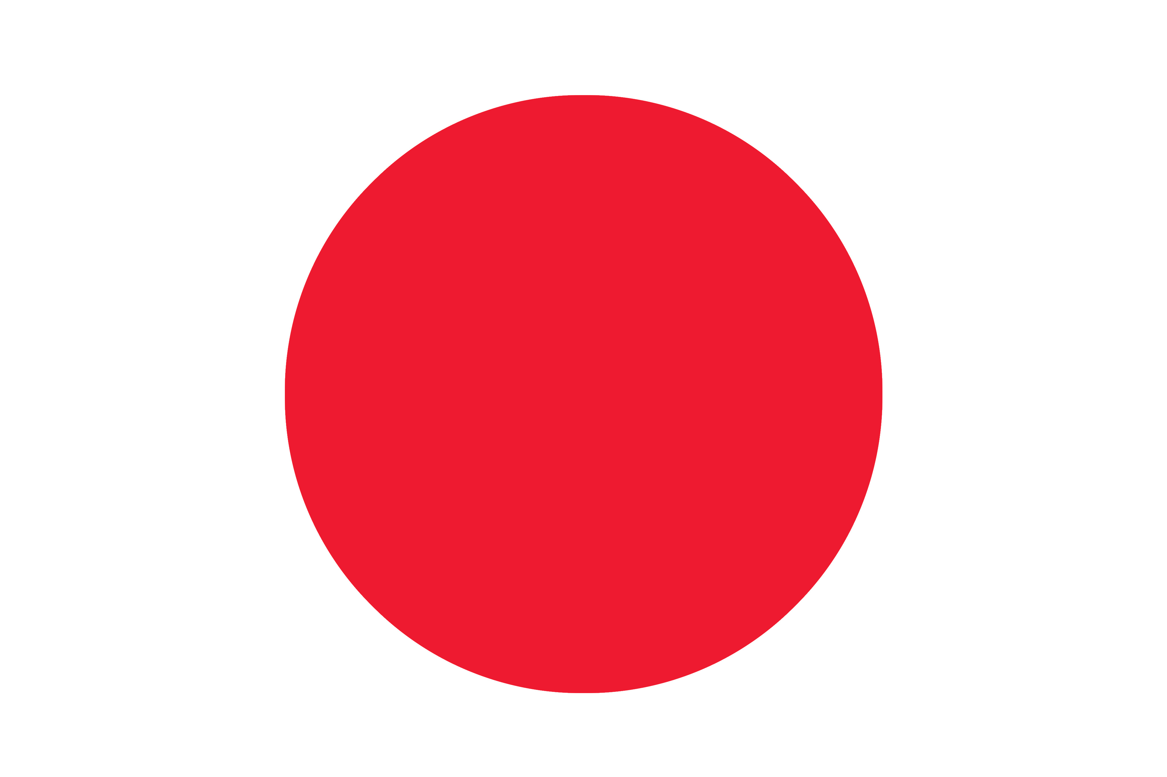 Flat Red Circle to help illustrate the Tonal Value element.