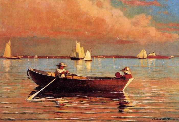 "Gloucester Harbour" Winslow Homer 1873