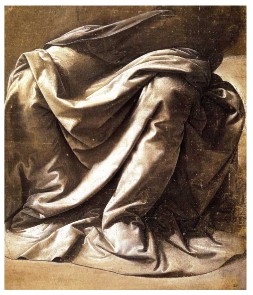 Study of Drapery of Seated Figure, Leonardo Da Vinci 1473